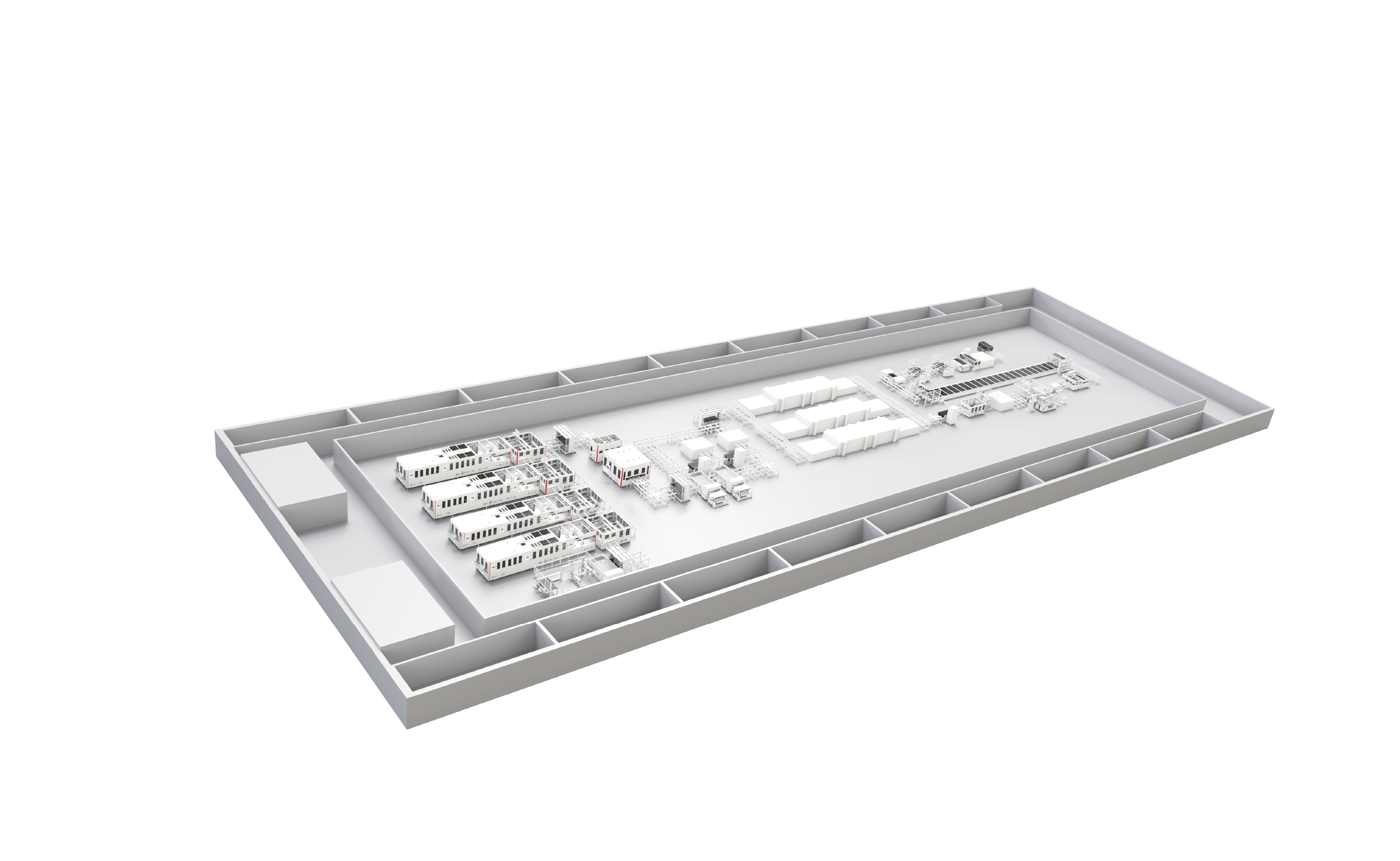 Automated PV Module Production Line